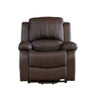 BB - 0089 - BL Leather Reclining Armchair