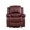 BB - 0089 - BL Leather Reclining Armchair