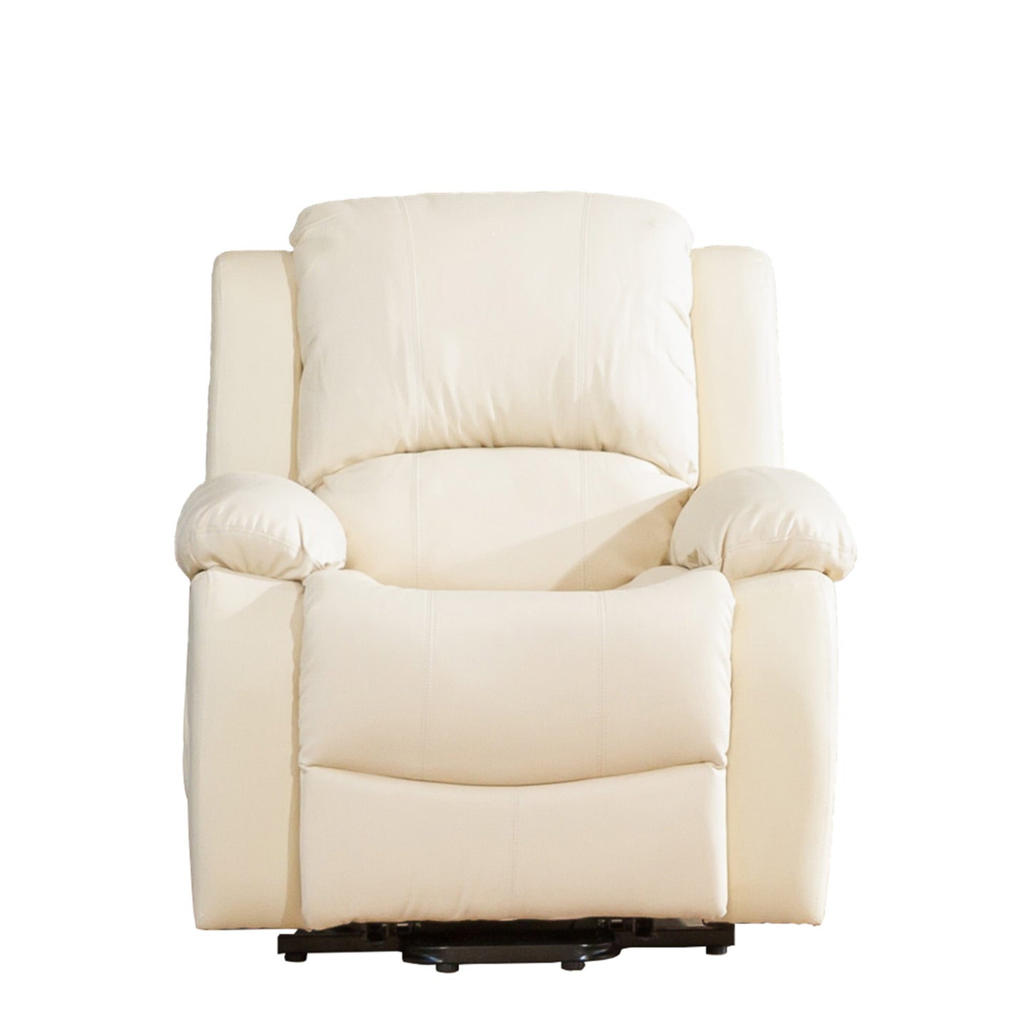 BB - 0089 - BL Leather Reclining Armchair