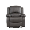 BB - 0089 - BL Leather Reclining Armchair