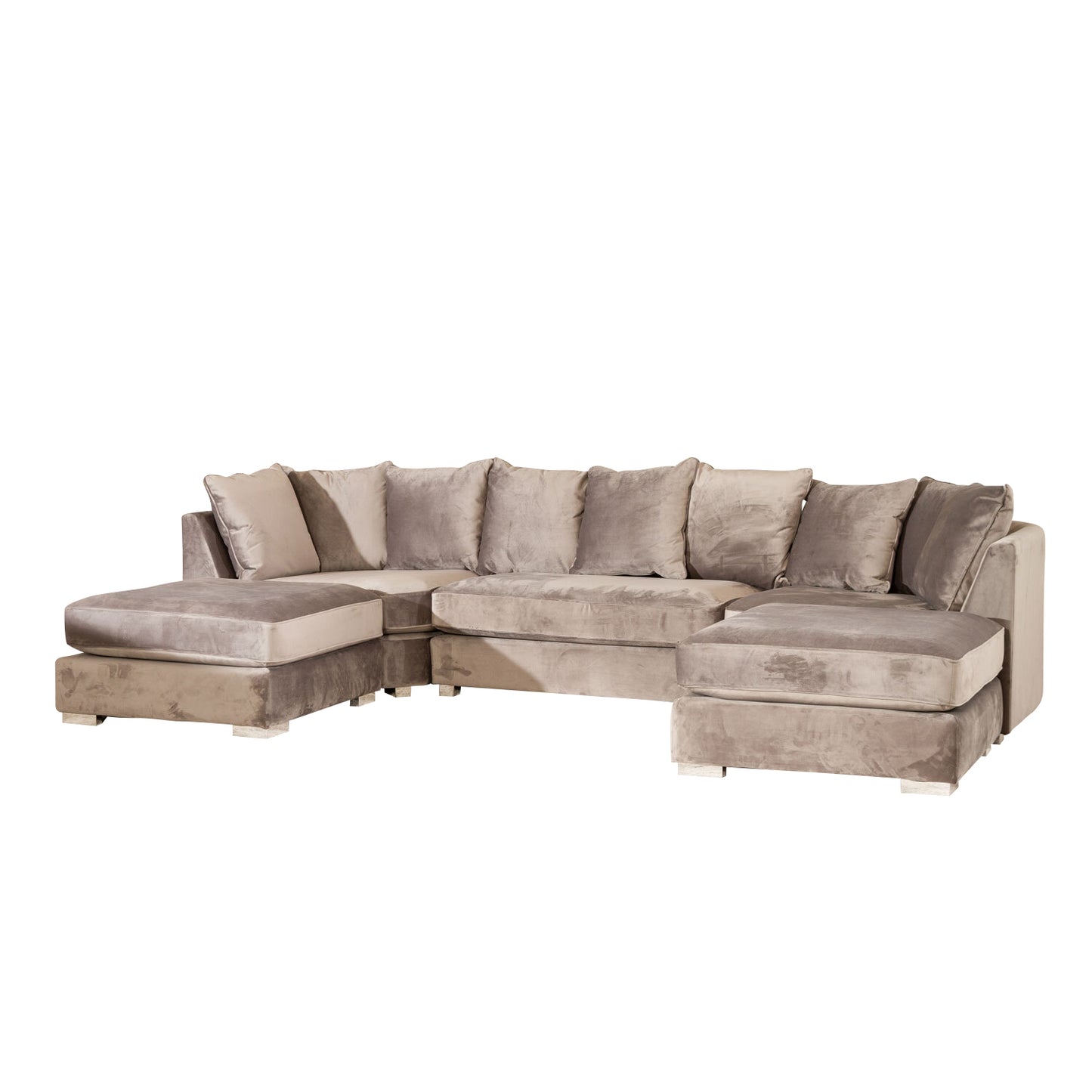 RR - 2005 - VF Velvet Modular Corner Sofa Unit