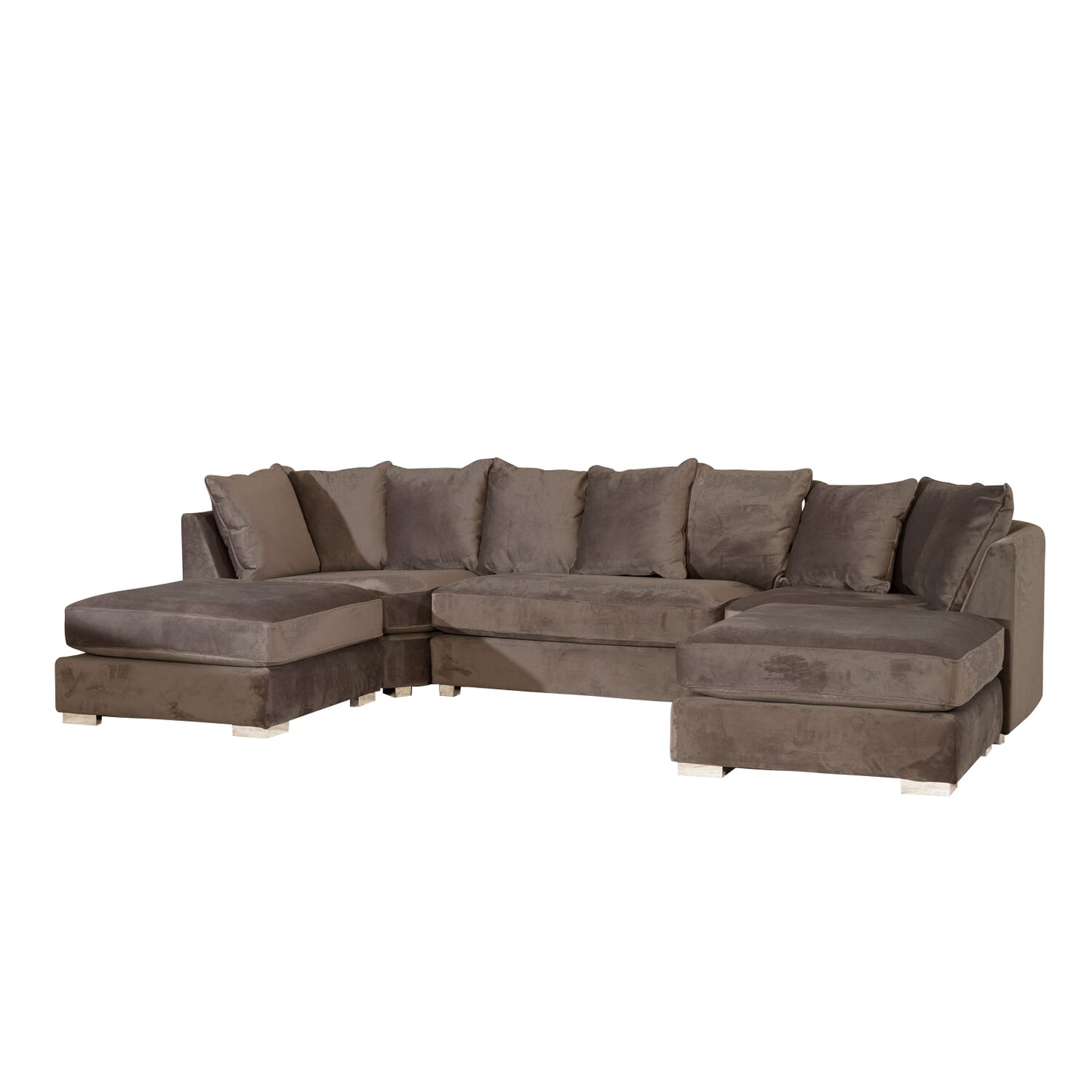 RR - 2005 - VF Velvet Modular Corner Sofa Unit
