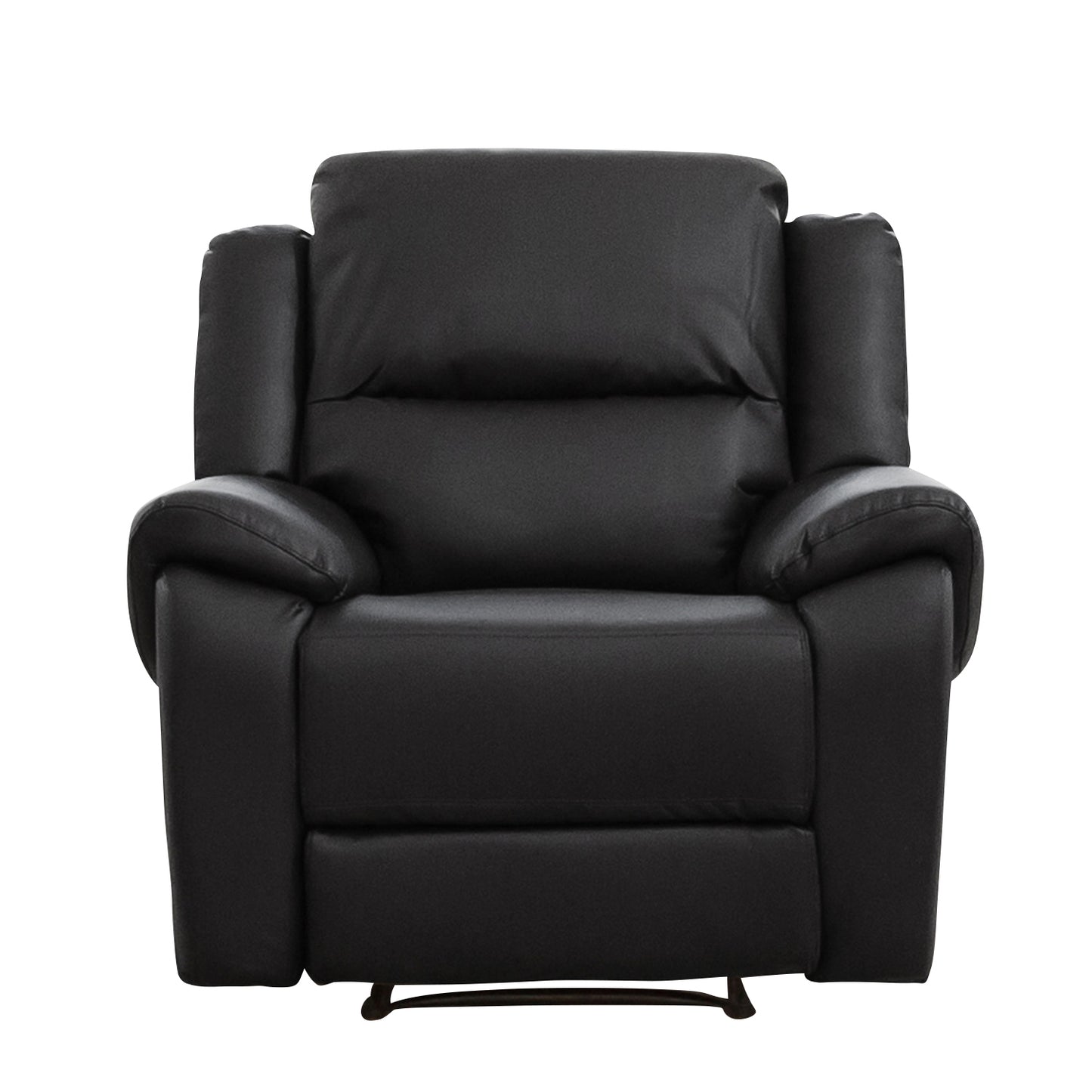 LL - D7505A - BL Leather Electric Recliner Armchair