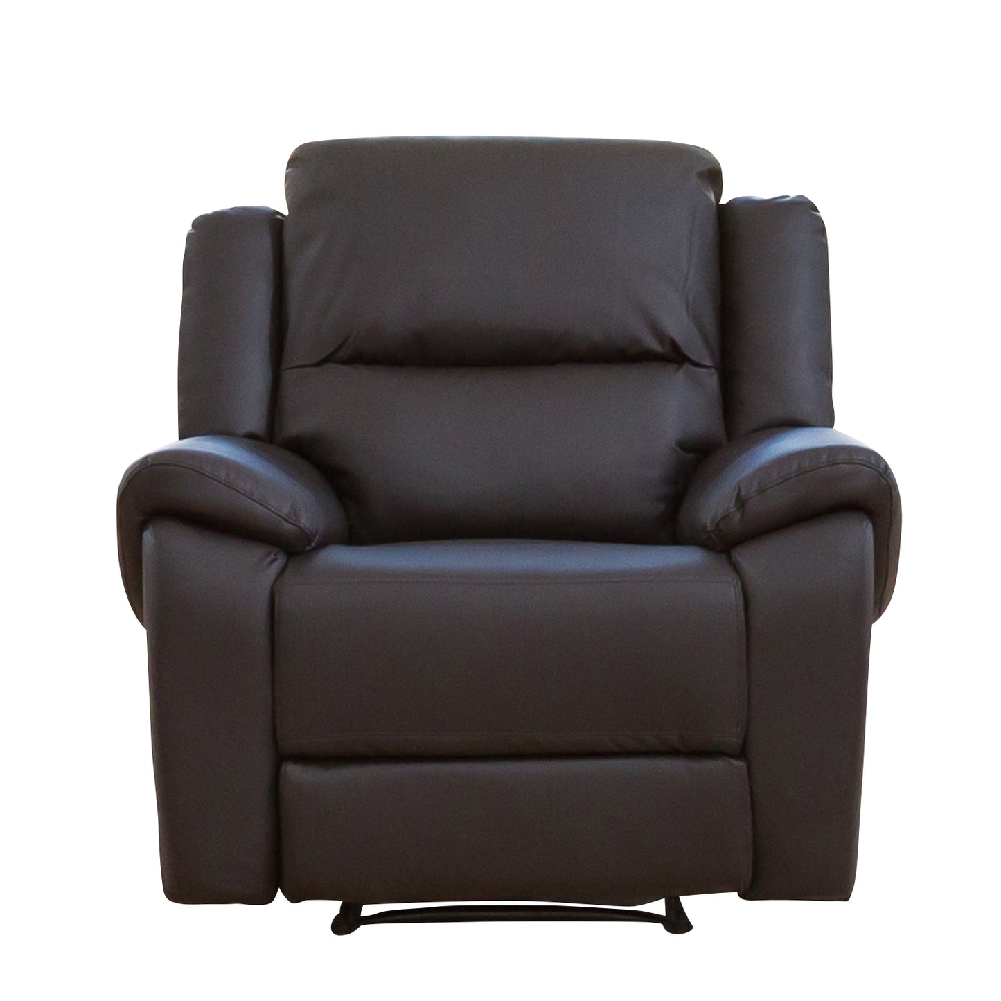 LL - D7505A - BL Leather Electric Recliner Armchair