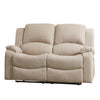 BB - 0089 - TF Fabric 2 Seat Recliner Sofa