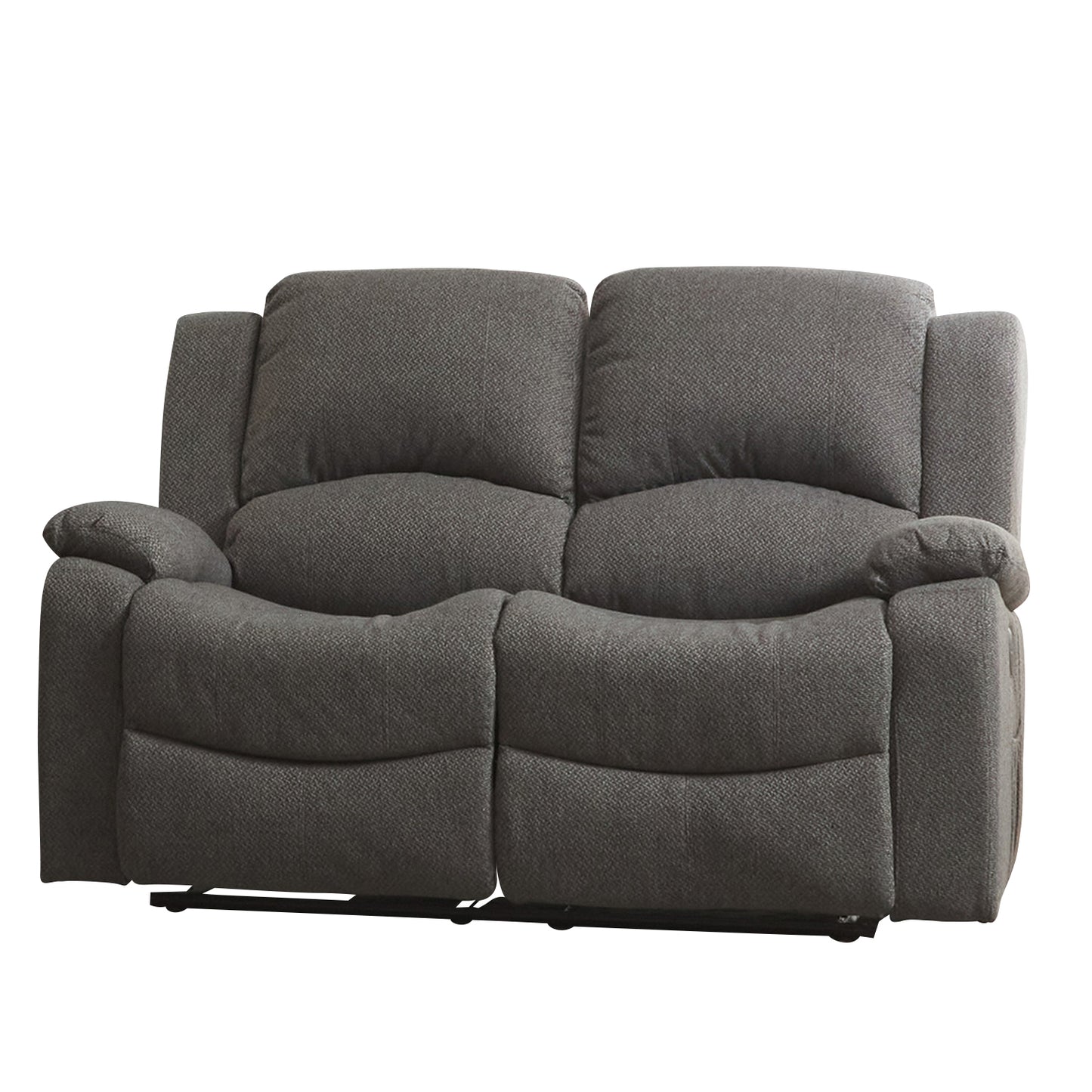 BB - 0089 - TF Fabric 2 Seat Recliner Sofa