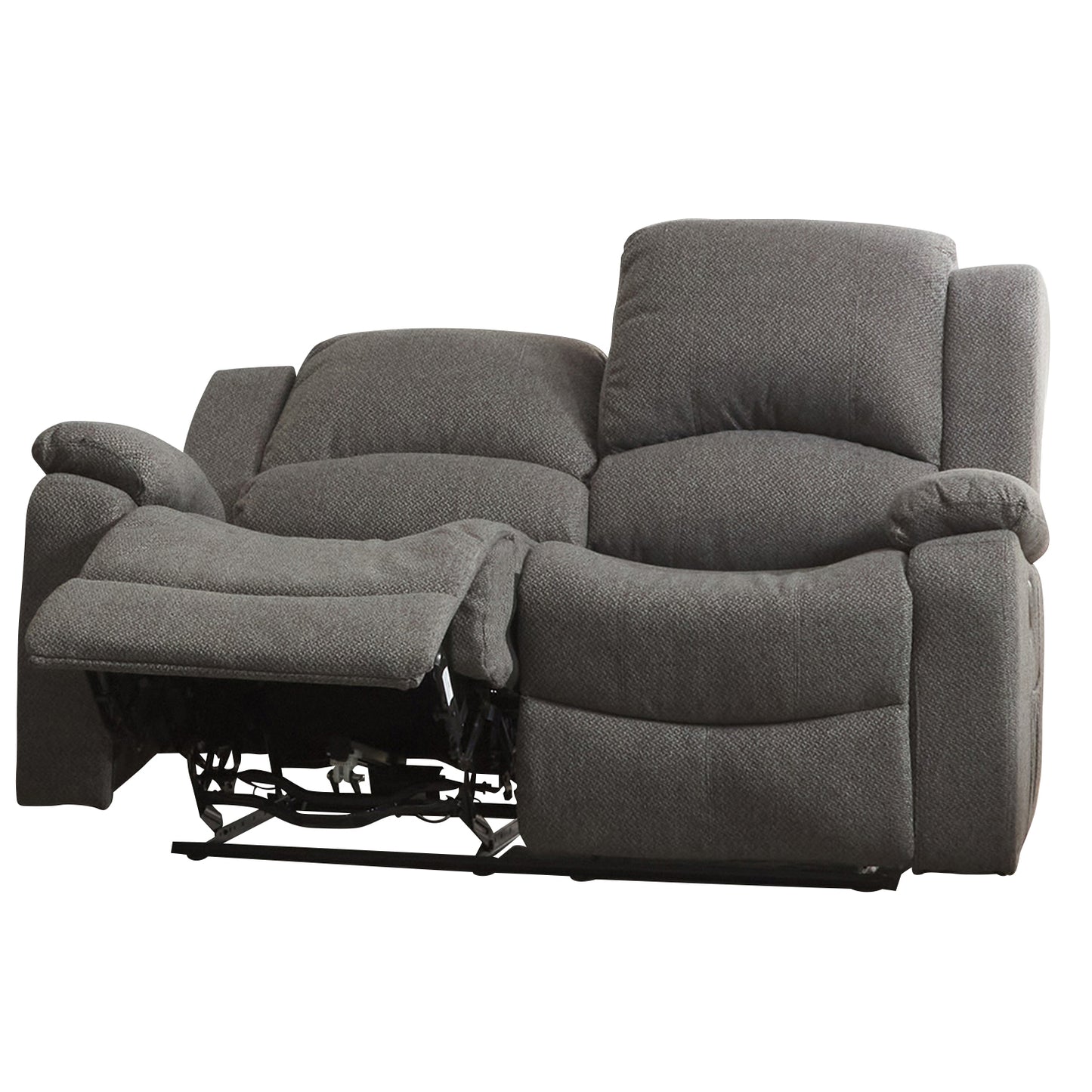 BB - 0089 - TF Fabric 2 Seat Recliner Sofa