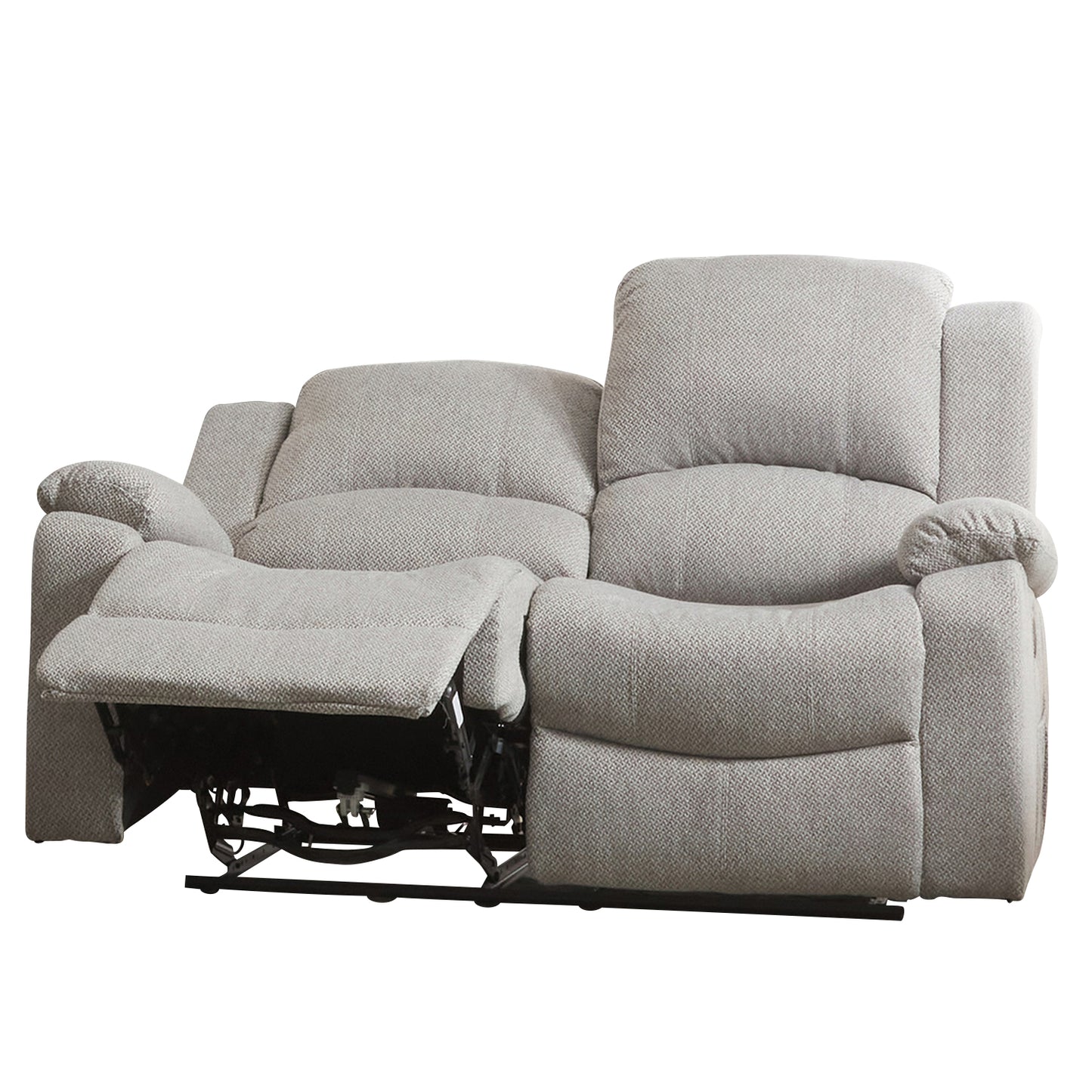 BB - 0089 - TF Fabric 2 Seat Recliner Sofa