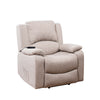 BB - 00819 - TF Fabric Heat & Massage Lift-Assist Recliner Chair