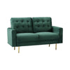 22 - 1132 - VF Velvet 2 Seat Sofa in a Box