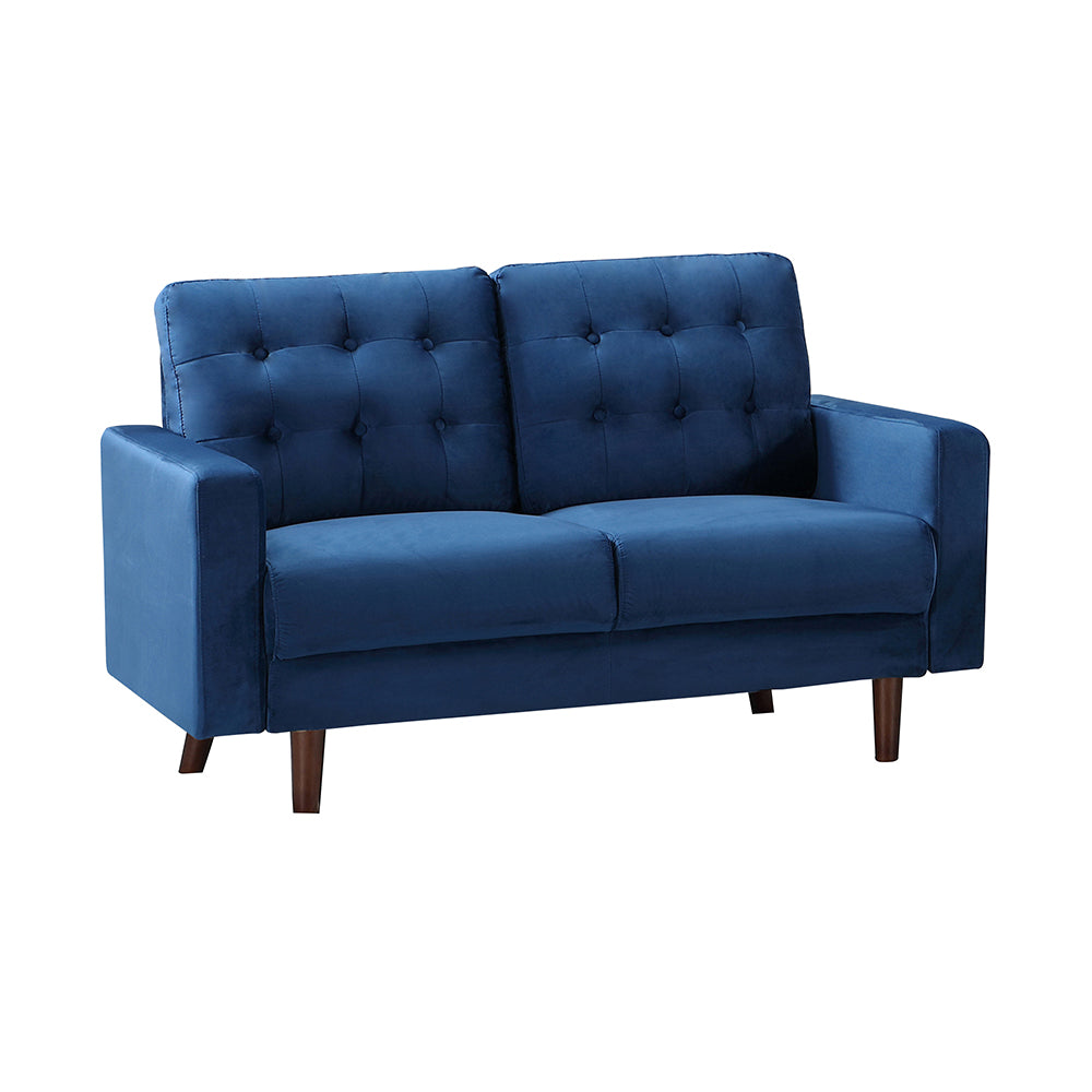 22 - 1132 - VF Velvet 2 Seat Sofa in a Box