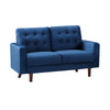 22 - 1132 - VF Velvet 2 Seat Sofa in a Box