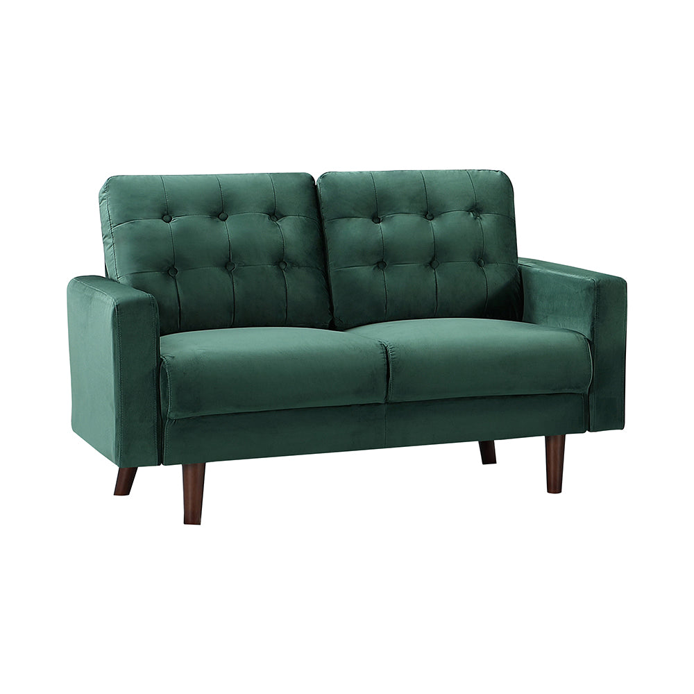 22 - 1132 - VF Velvet 2 Seat Sofa in a Box