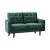 22 - 1132 - VF Velvet 2 Seat Sofa in a Box