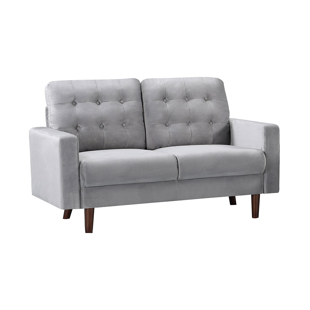 22 - 1132 - VF Velvet 2 Seat Sofa in a Box