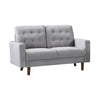 22 - 1132 - VF Velvet 2 Seat Sofa in a Box