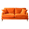 RR - 1977 - VF Velvet 3 Seat Sofa