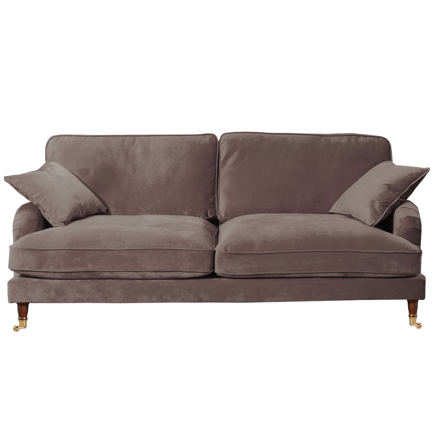 RR - 1977 - VF Velvet 4 Seat Sofa