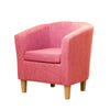 44 - 2057 - TF Fabric Tub Chair