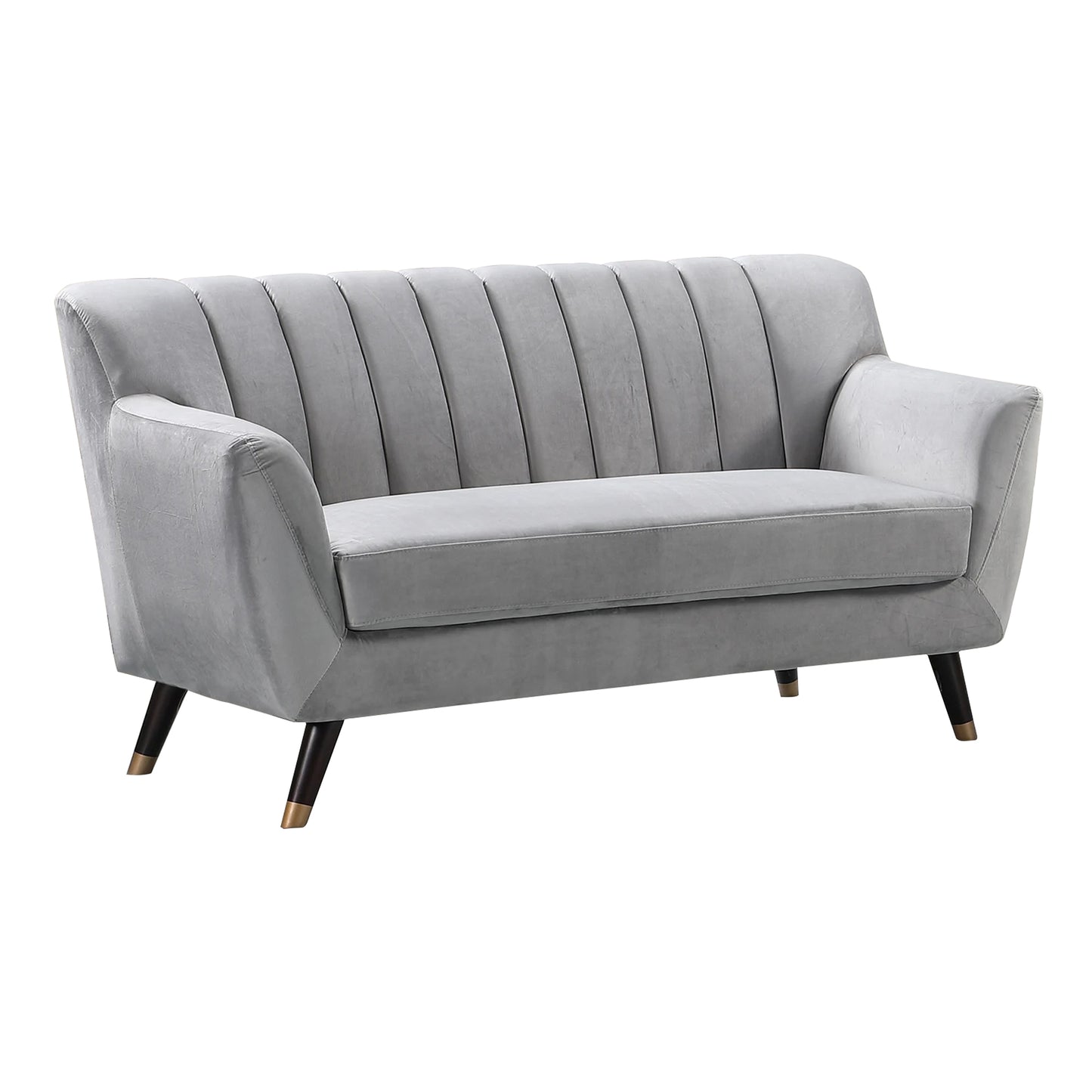 22 - 1125 - VF Velvet 2 Seat Sofa