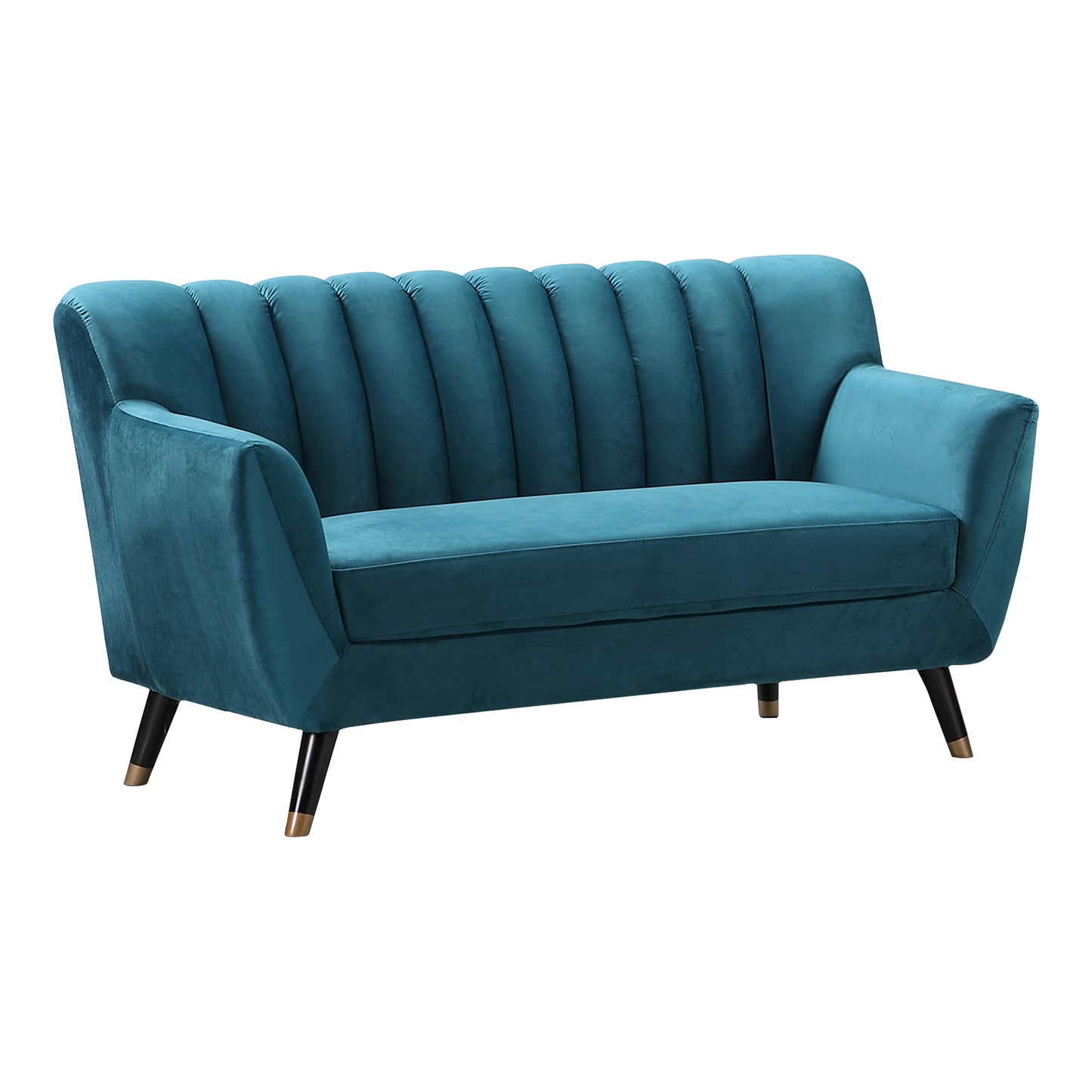 22 - 1125 - VF Velvet 2 Seat Sofa