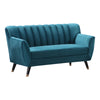 22 - 1125 - VF Velvet 2 Seat Sofa