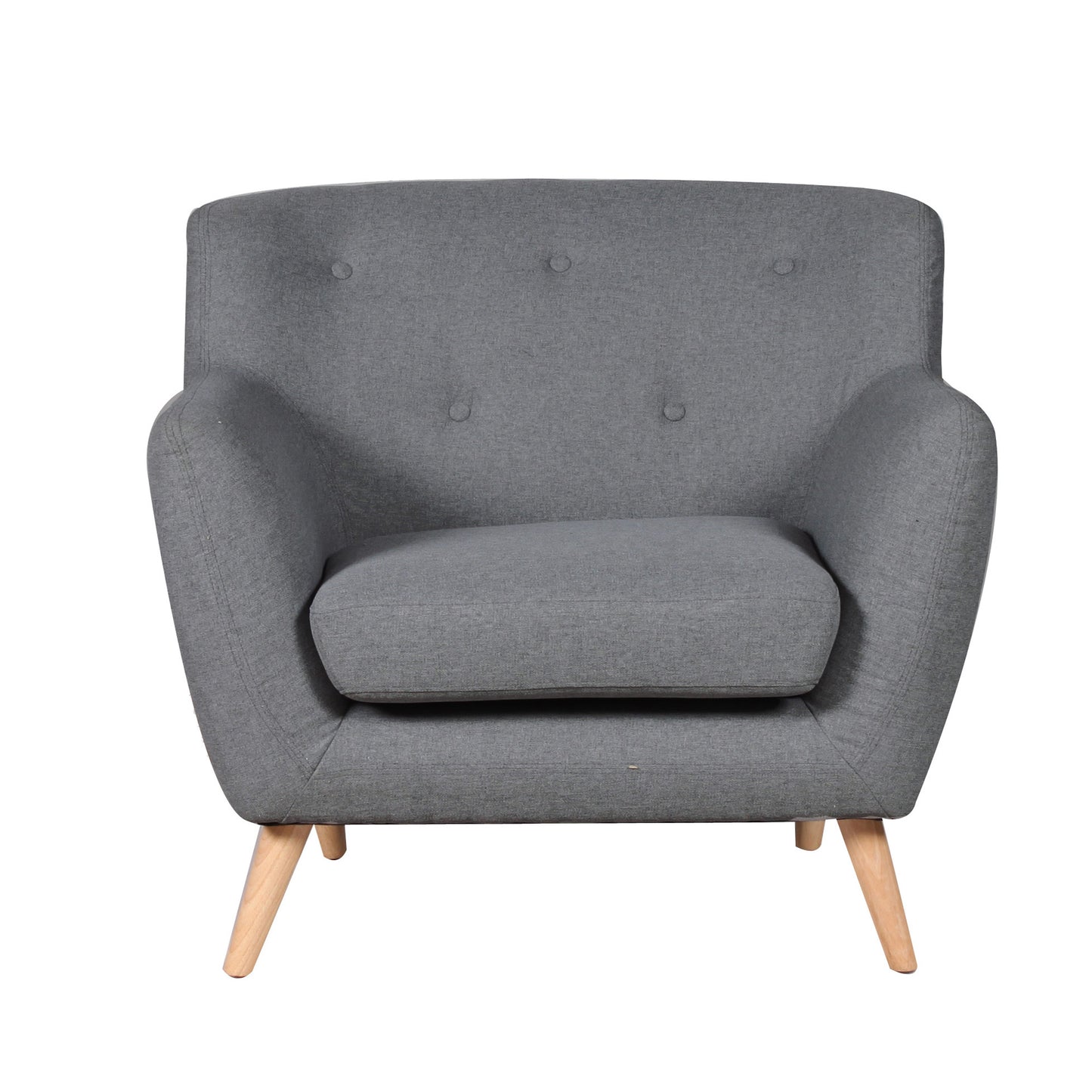 22 - 1327 Light - TF Fabric Armchair