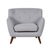 22 - 1327 Dark - TF Fabric Armchair