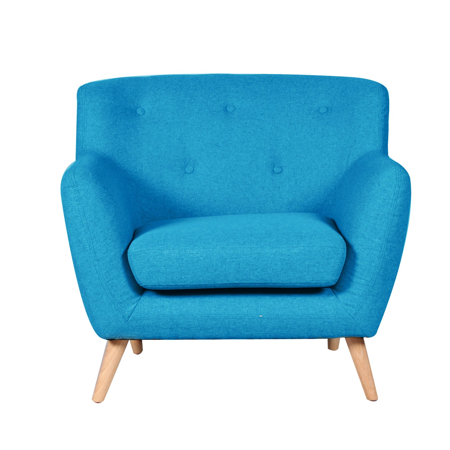 22 - 1327 Light - TF Fabric Armchair