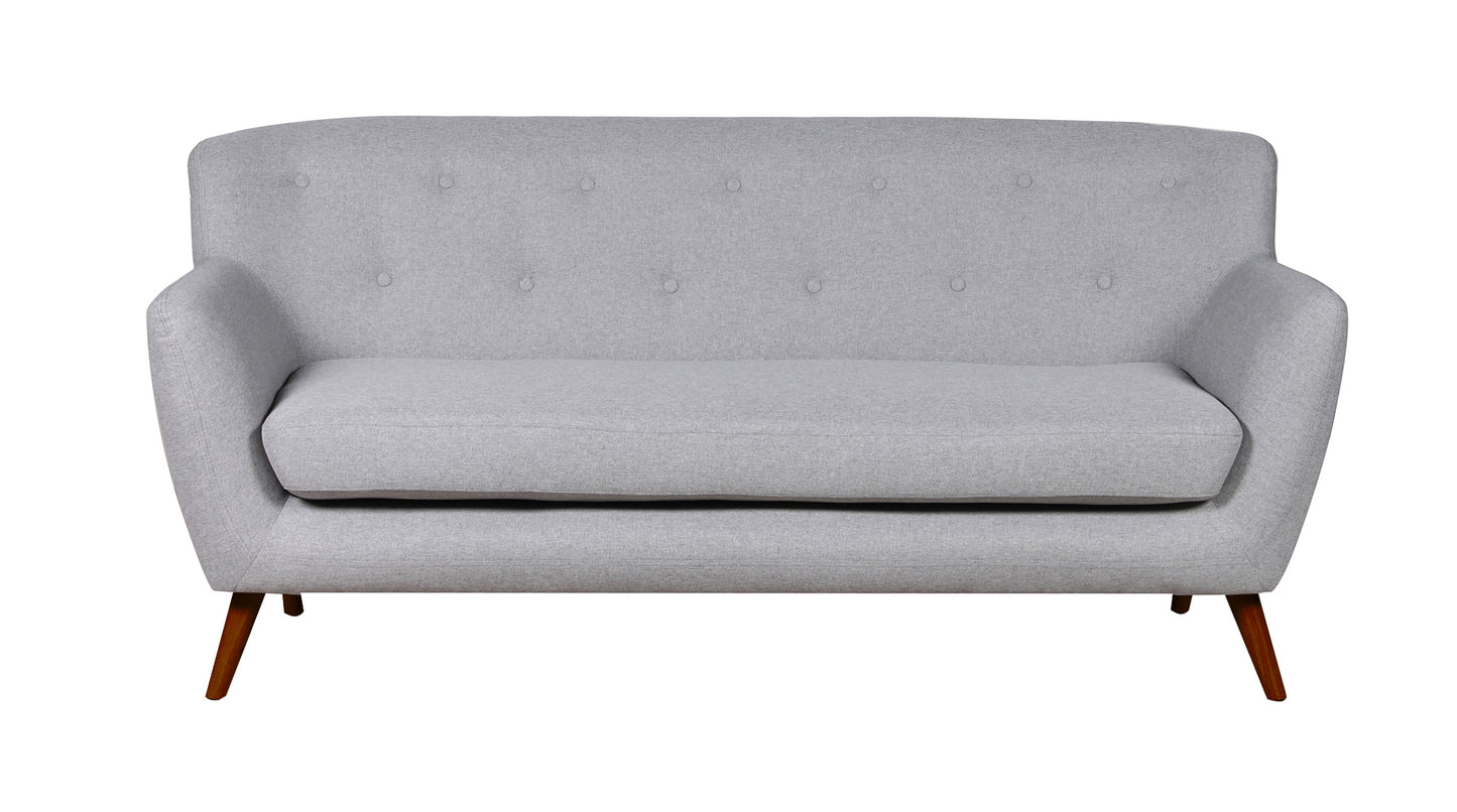 22 - 1327 Dark - TF Fabric 3 Seat Sofa
