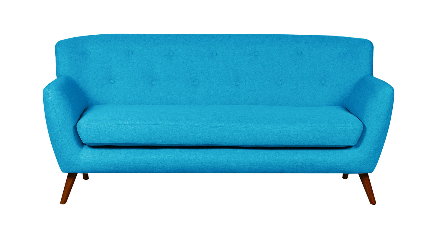 22 - 1327 Dark - TF Fabric 3 Seat Sofa