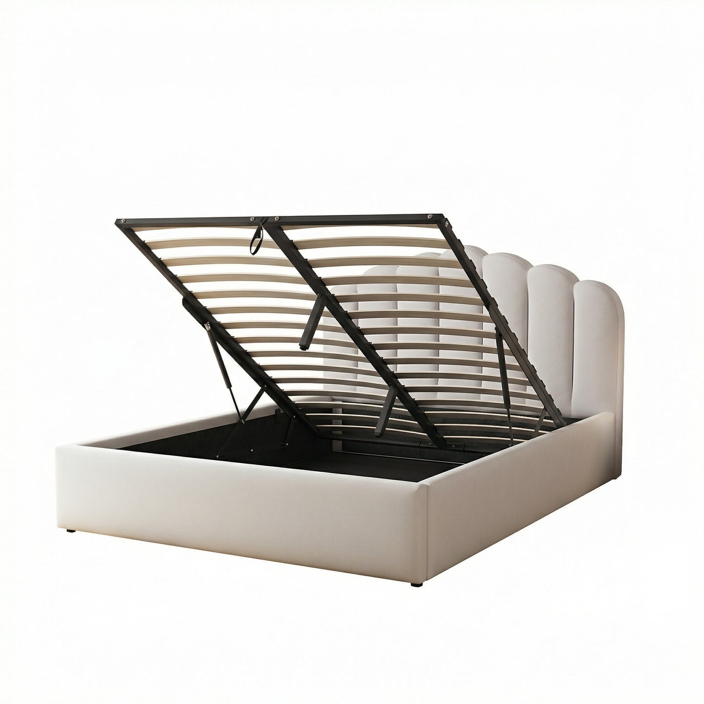 MM - 25001 - Superking Fabric Ottoman Bed Frame