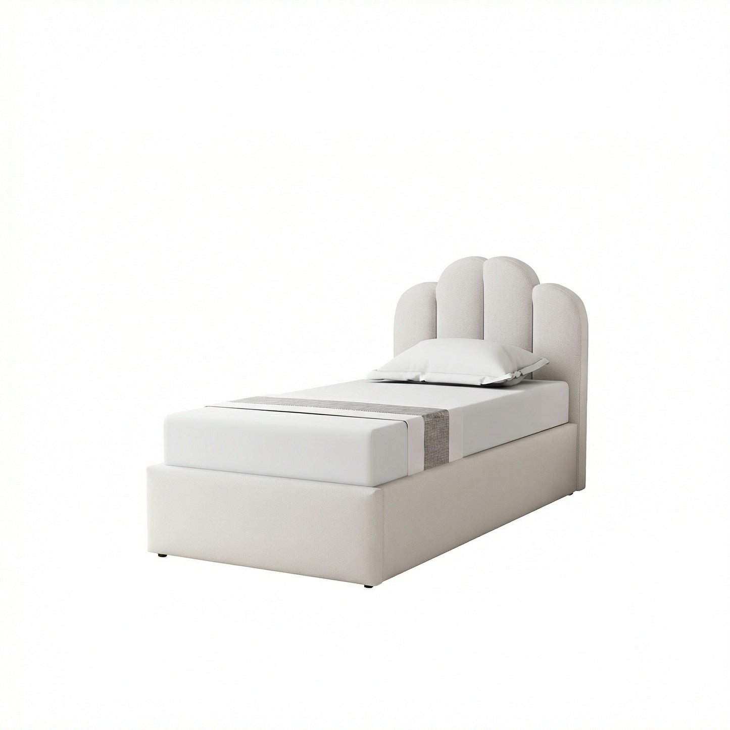 MM - 25001 - Single Fabric Ottoman Bed Frame