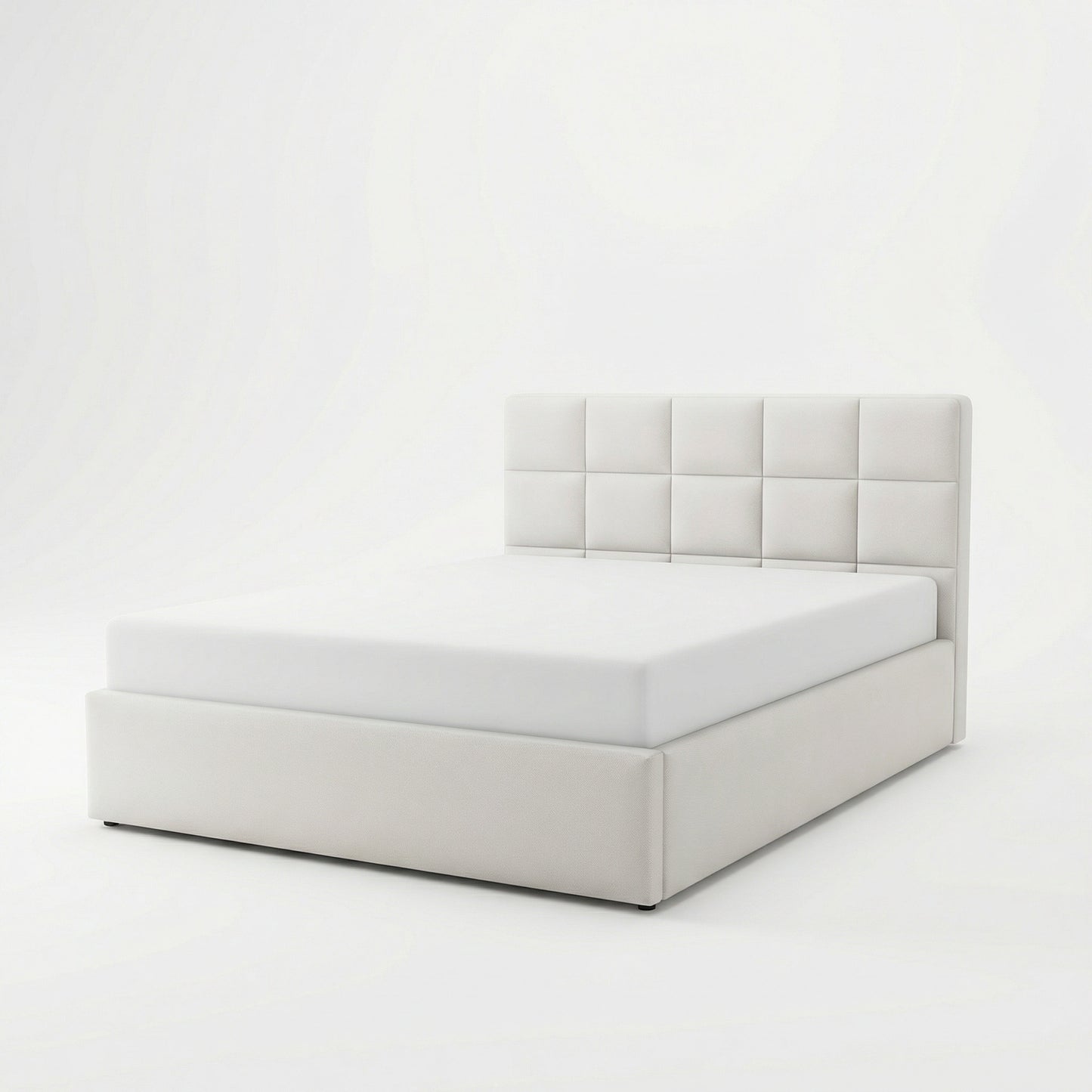 MM - 25004 - King Fabric Ottoman Bed Frame