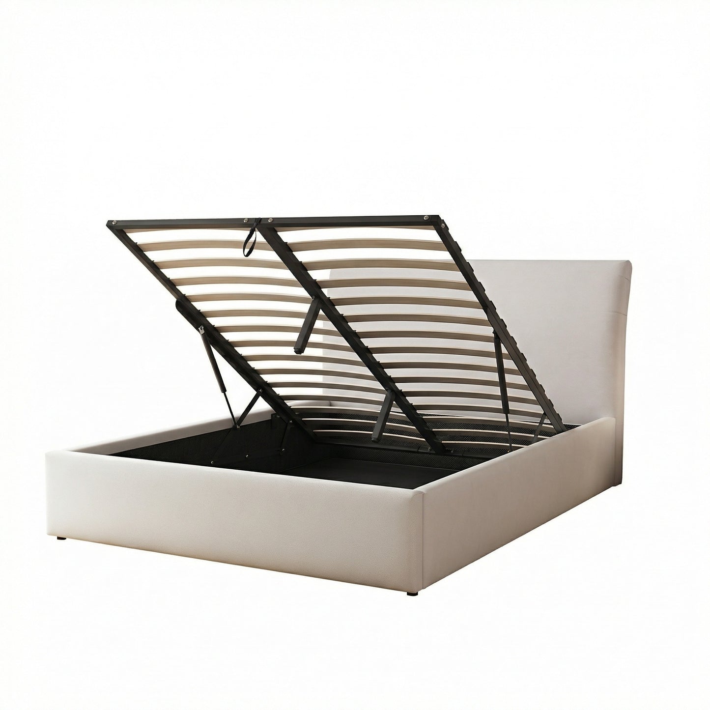 MM - 25005 - King Fabric Ottoman Bed Frame