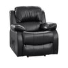 BB - 8002 - BL Leather Heat & Massage Lift-Assist Electric Recliner Chair