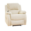 BB - 8002 - BL Leather Heat & Massage Lift-Assist Electric Recliner Chair