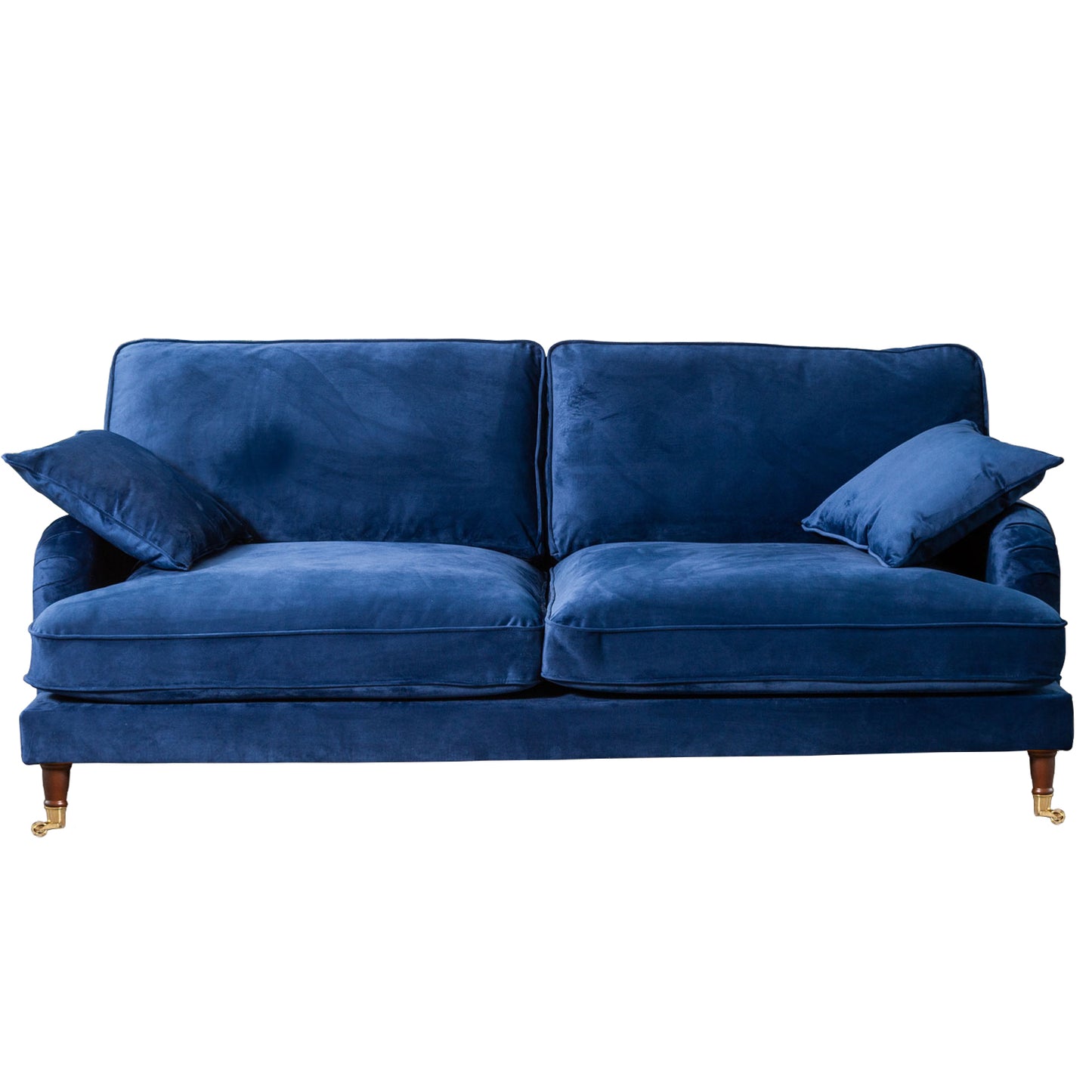 RR - 1977 - VF Velvet 4 Seat Sofa