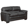 88 - 6071 - BL Leather 2 Seat Sofa