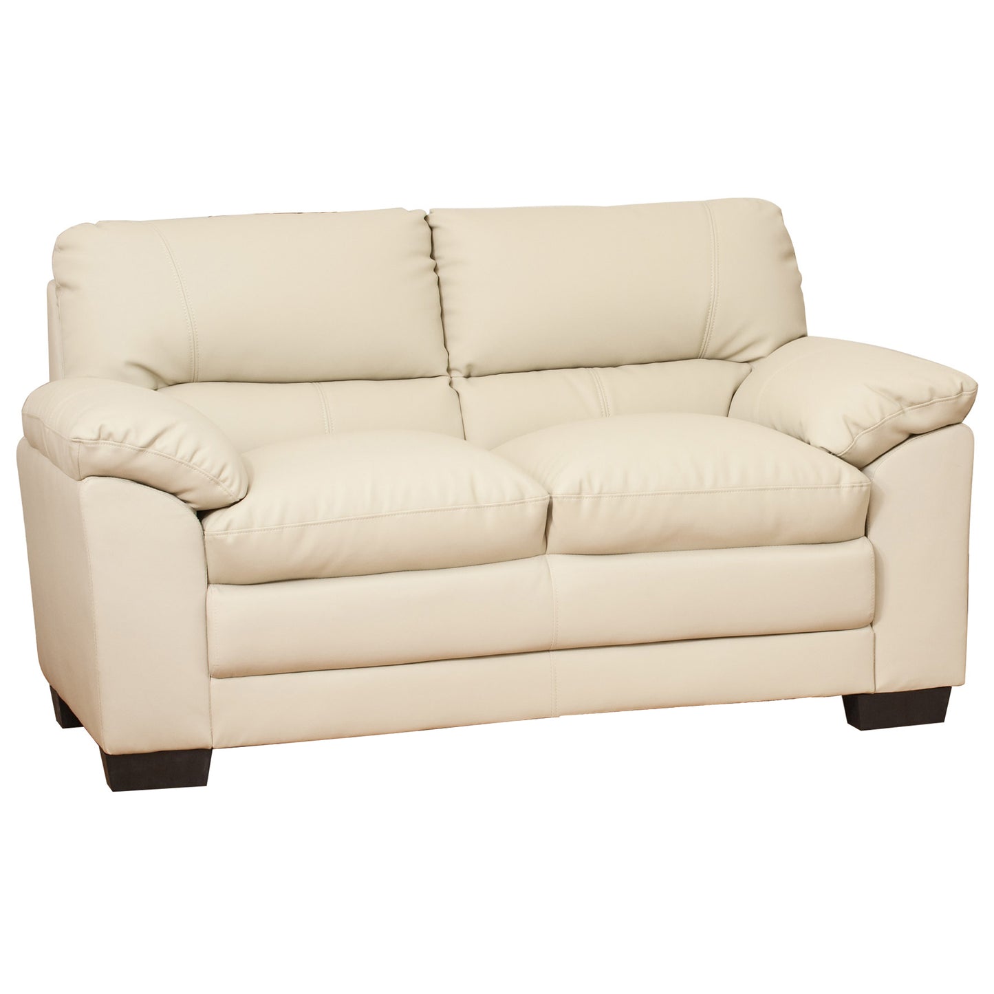88 - 6071 - BL Leather 2 Seat Sofa