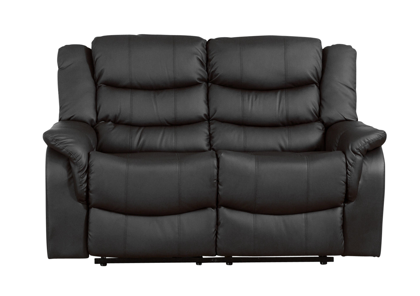 BB - 8849 - BL Leather 2 Seat Recliner Sofa