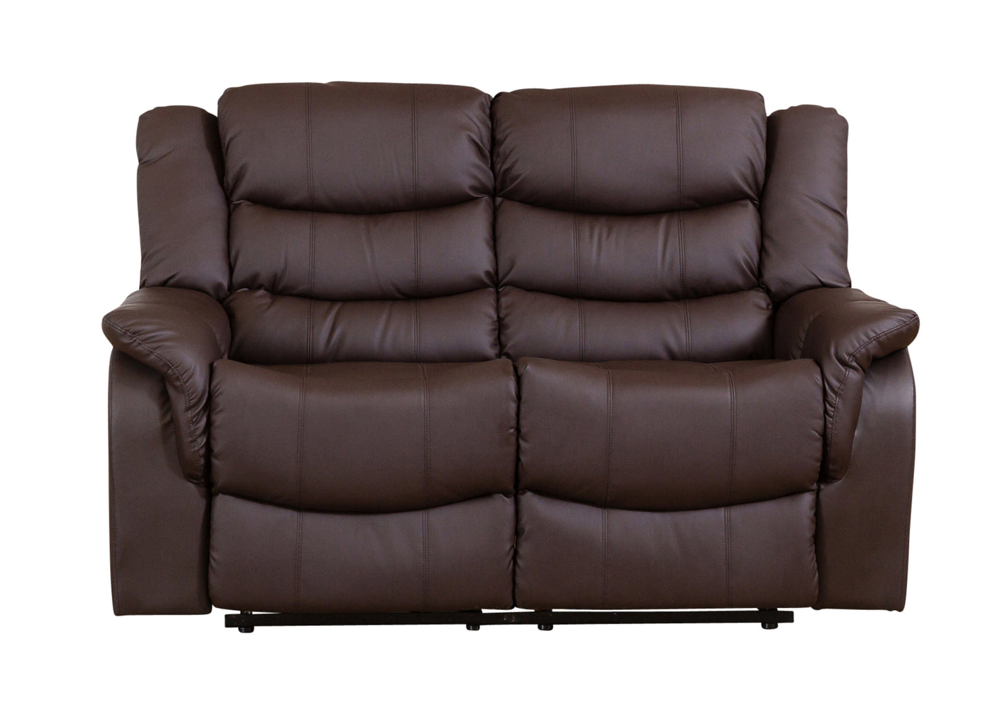 BB - 8849 - BL Leather 2 Seat Recliner Sofa