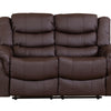 BB - 8849 - BL Leather 2 Seat Recliner Sofa