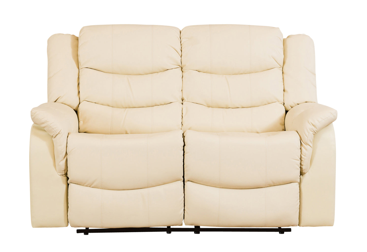 BB - 8849 - BL Leather 2 Seat Recliner Sofa