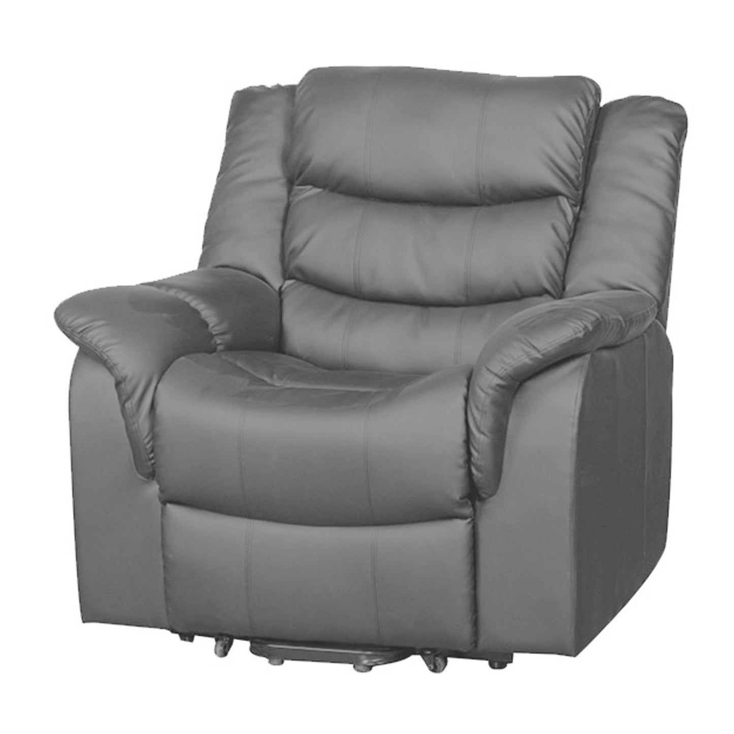BB - 8849 - BL Leather Electric Lift-Assist Recliner Armchair