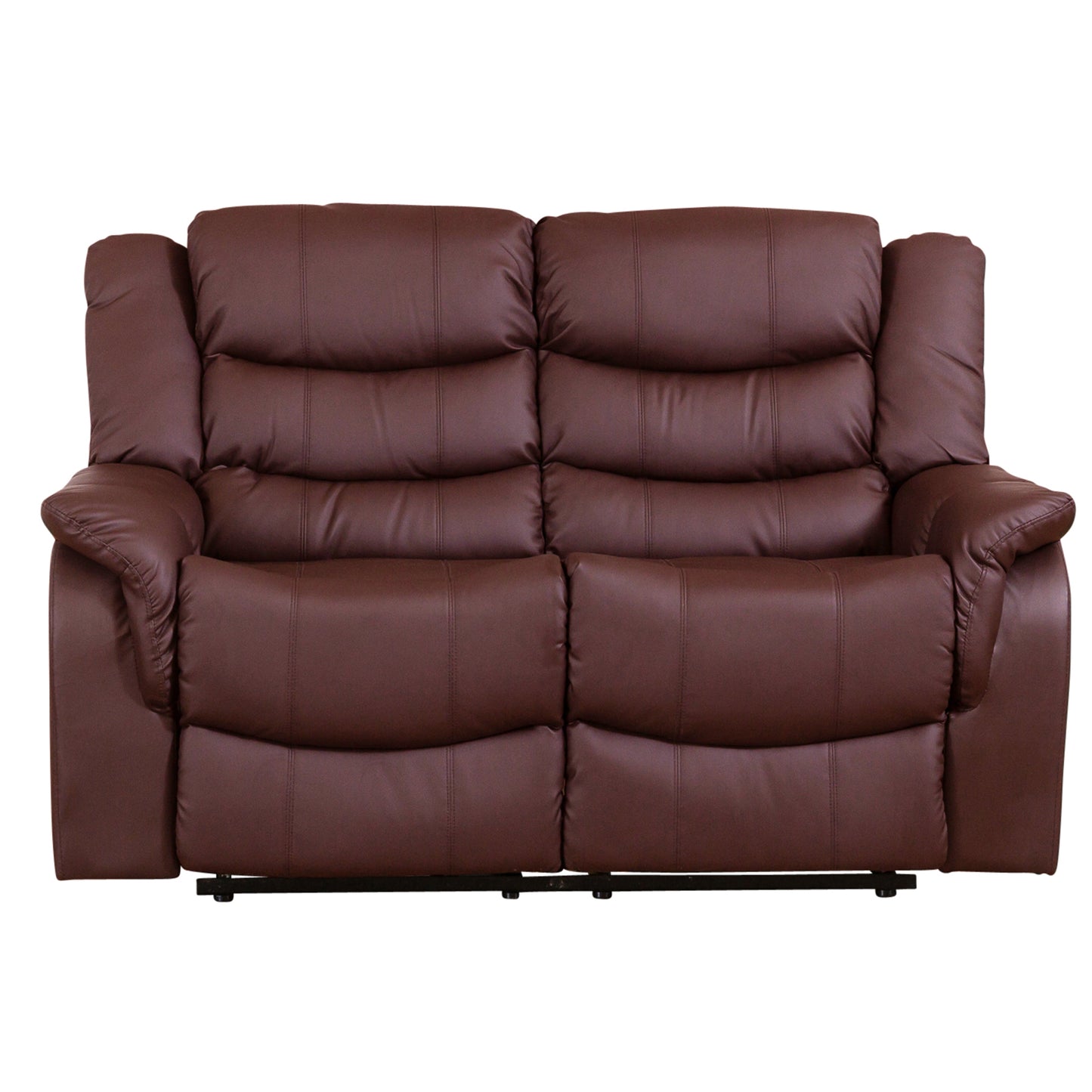 BB - 8849 - BL Leather 2 Seat Recliner Sofa