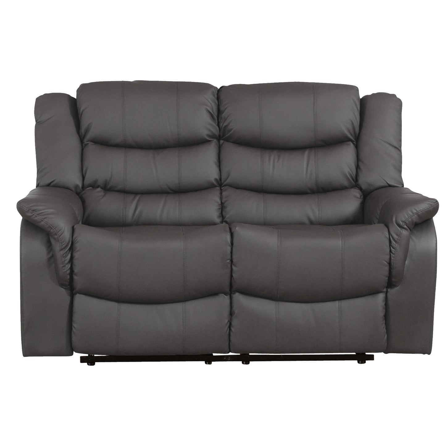 BB - 8849 - BL Leather 2 Seat Recliner Sofa