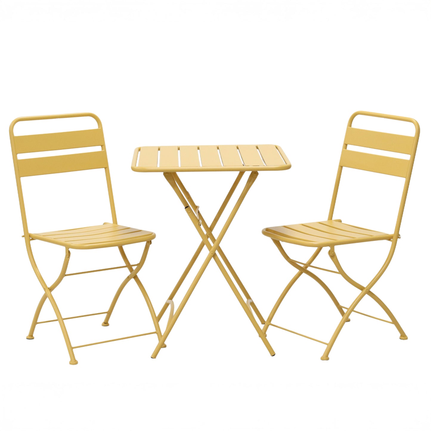 WW - 15109 - Folding Metal 2 Person Bistro Set