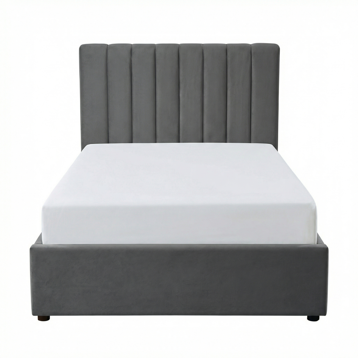 MM - 24204 - LF Fabric Single Ottoman Bed Frame