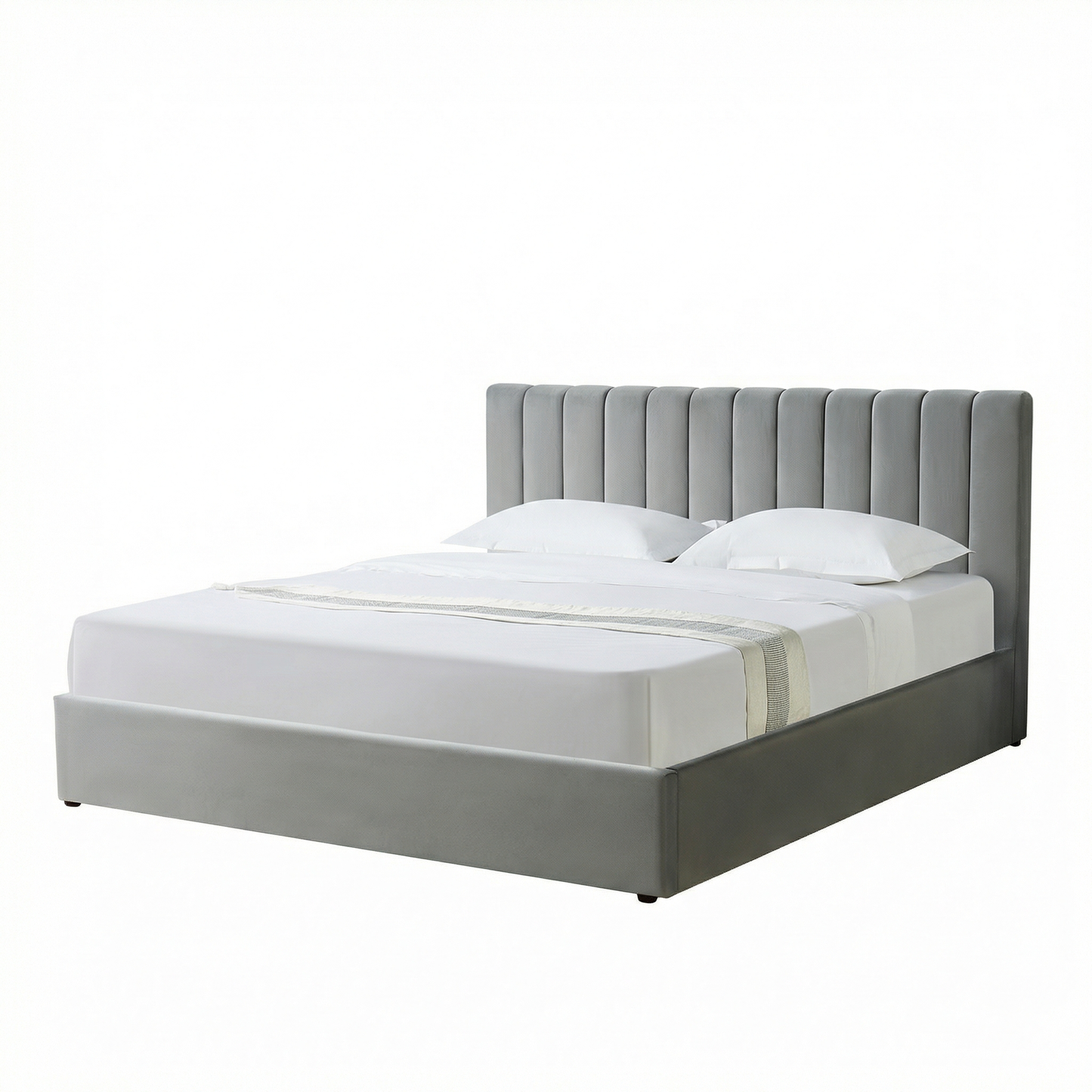 MM - 24204VEL - Superking Velvet Ottoman Bed Frame